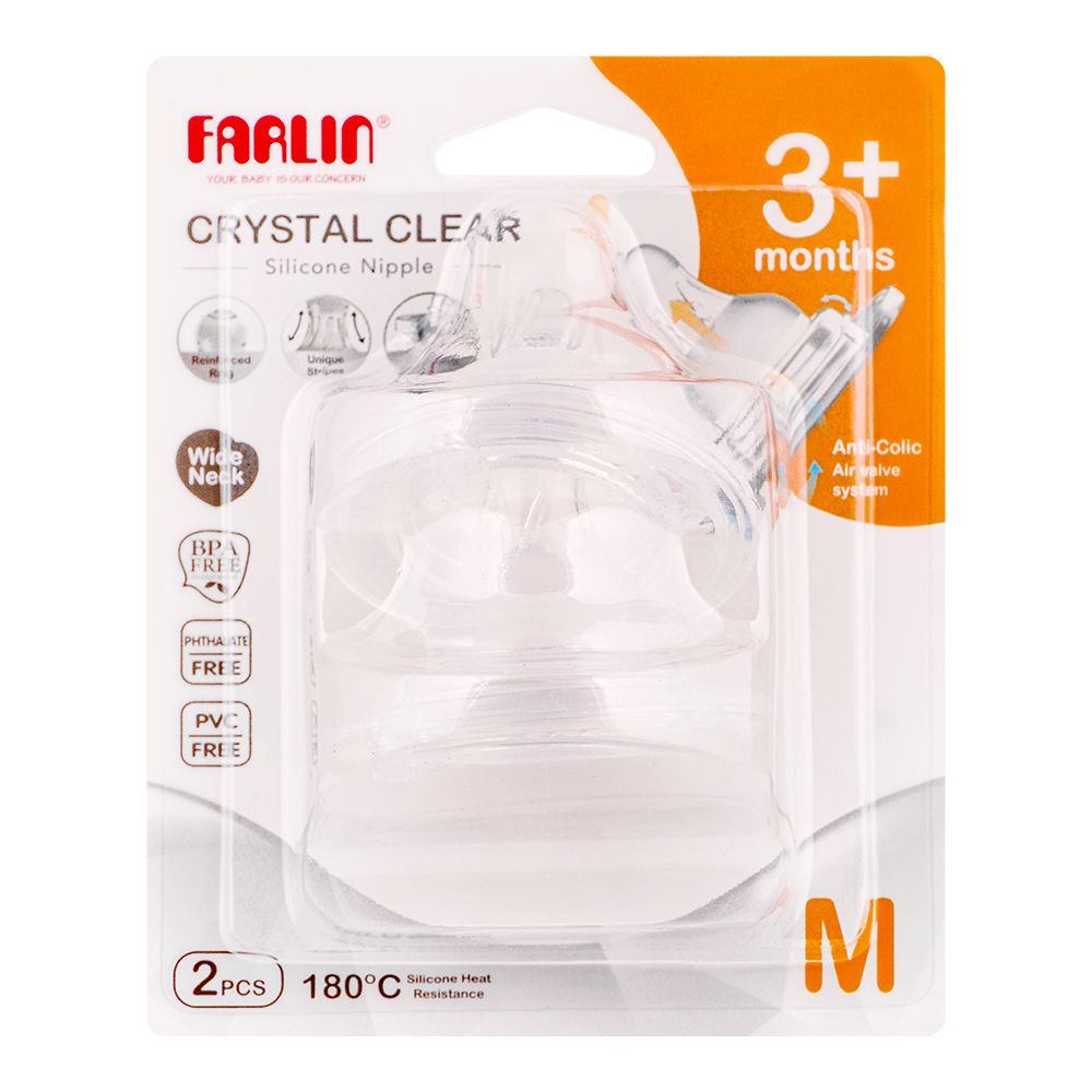 FARLIN NIPPLE FOR WIDE-NECK BOTTLE