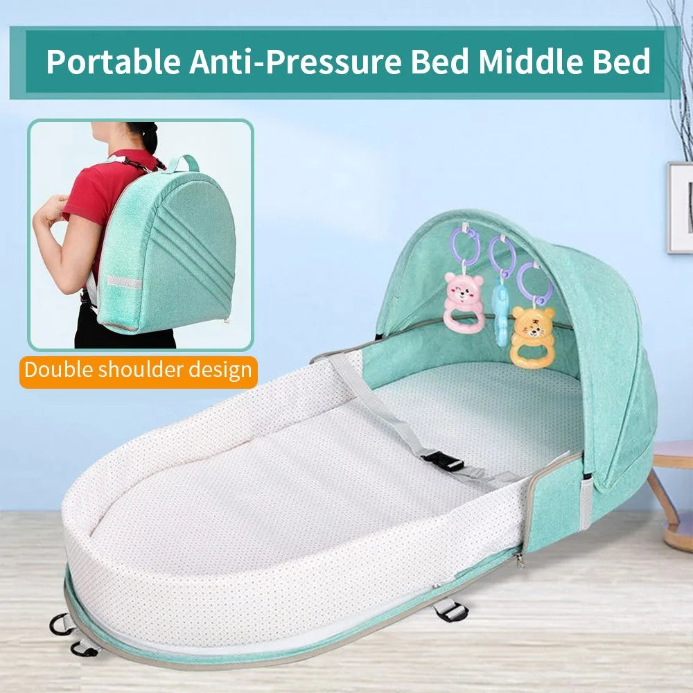 Portable Baby Crib Bed