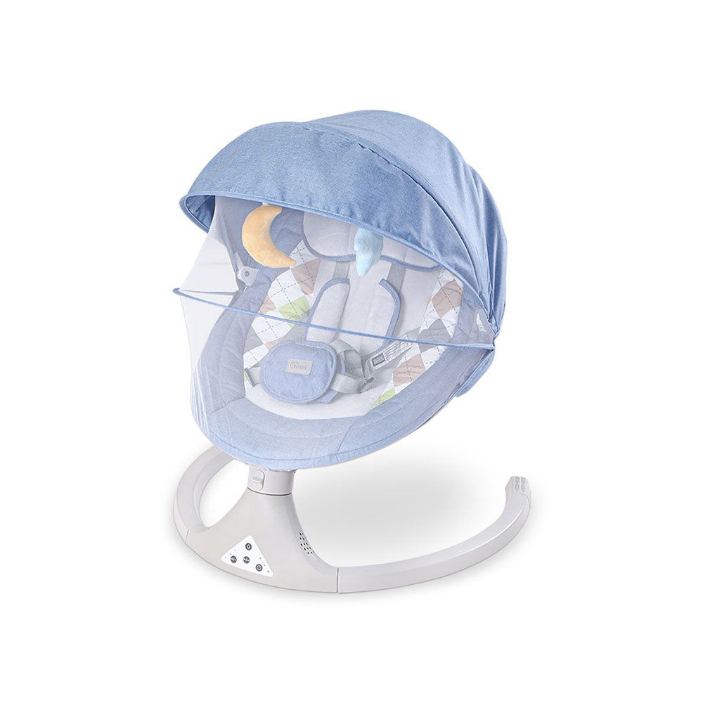 Tinnies Auto Baby Swing – Blue T522