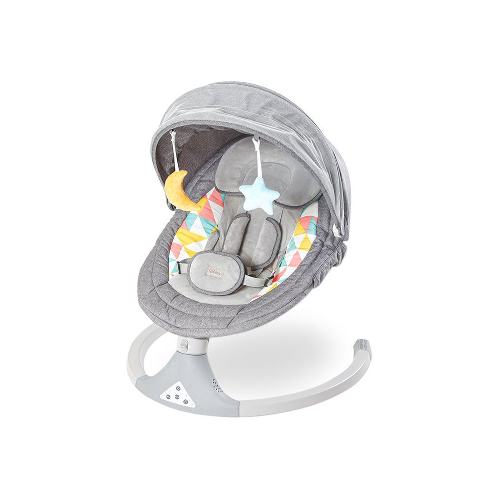 Tinnies Auto Baby Swing – Gray T523