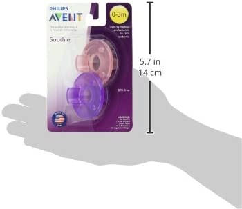 0-6 Soother Discrete Comfort Pk2