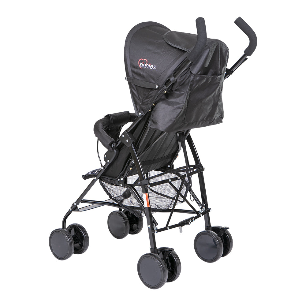 TINNIES BABY BUGGY-BLACK