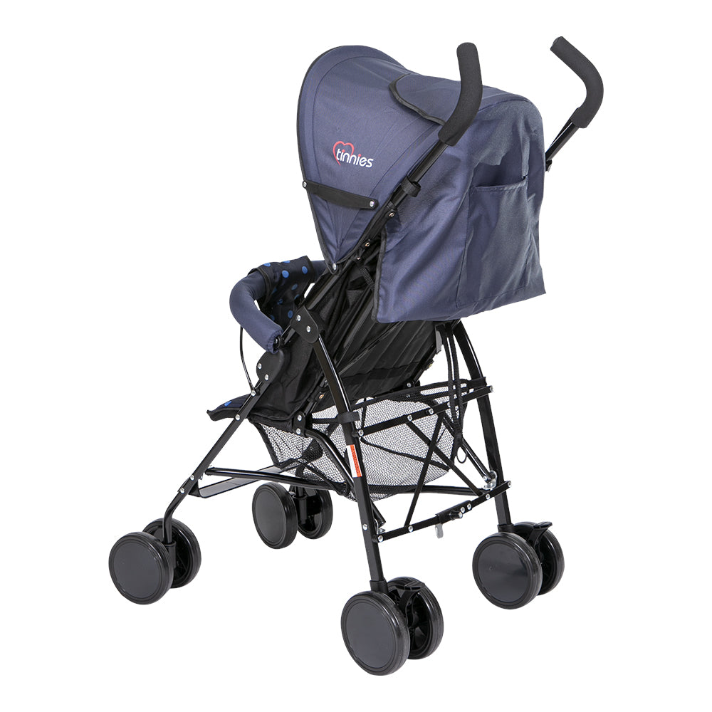 TINNIES BABY BUGGY-BLUE