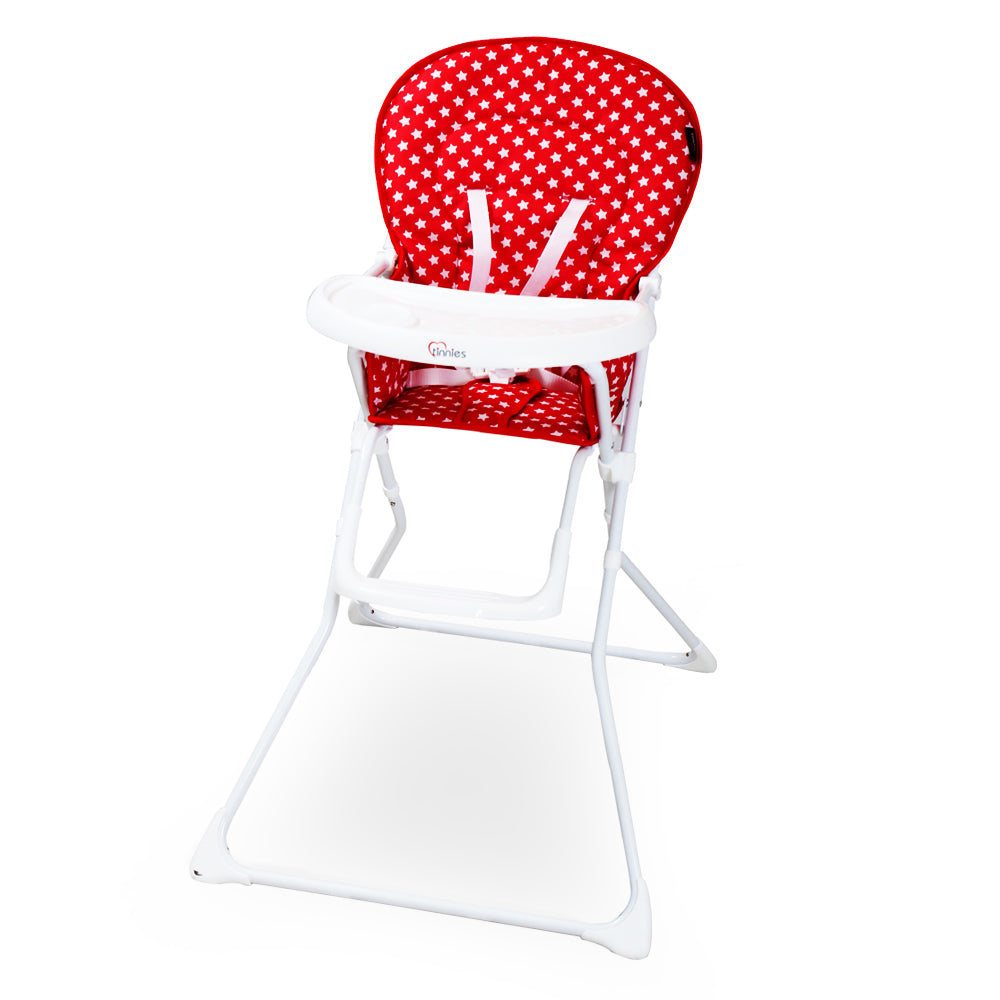 TINNIES BABY HIGH CHAIR-RED T026