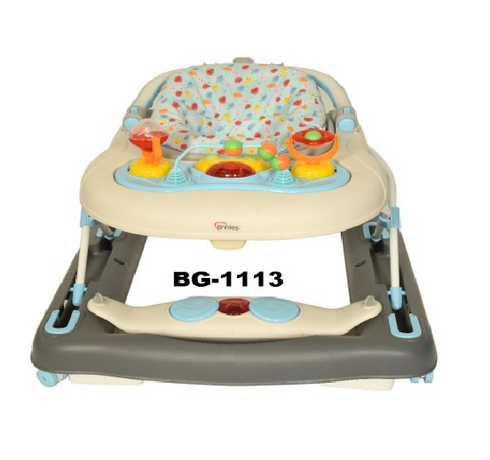 BG-1113 TINNIES BABY WALKER 3 IN 1-GREY