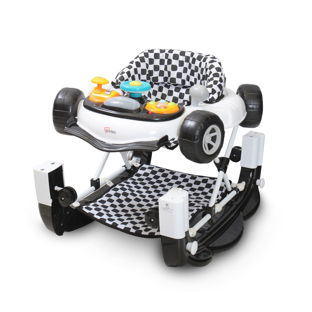 TINNIES BABY WALKER W/ ROCKING-BLACK BG-1207