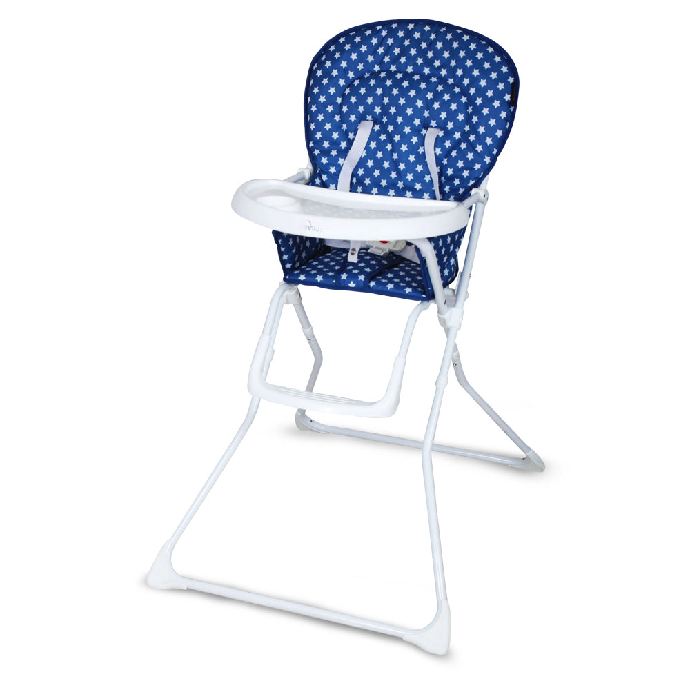 TINNIES BABY HIGH CHAIR-BLUE T026