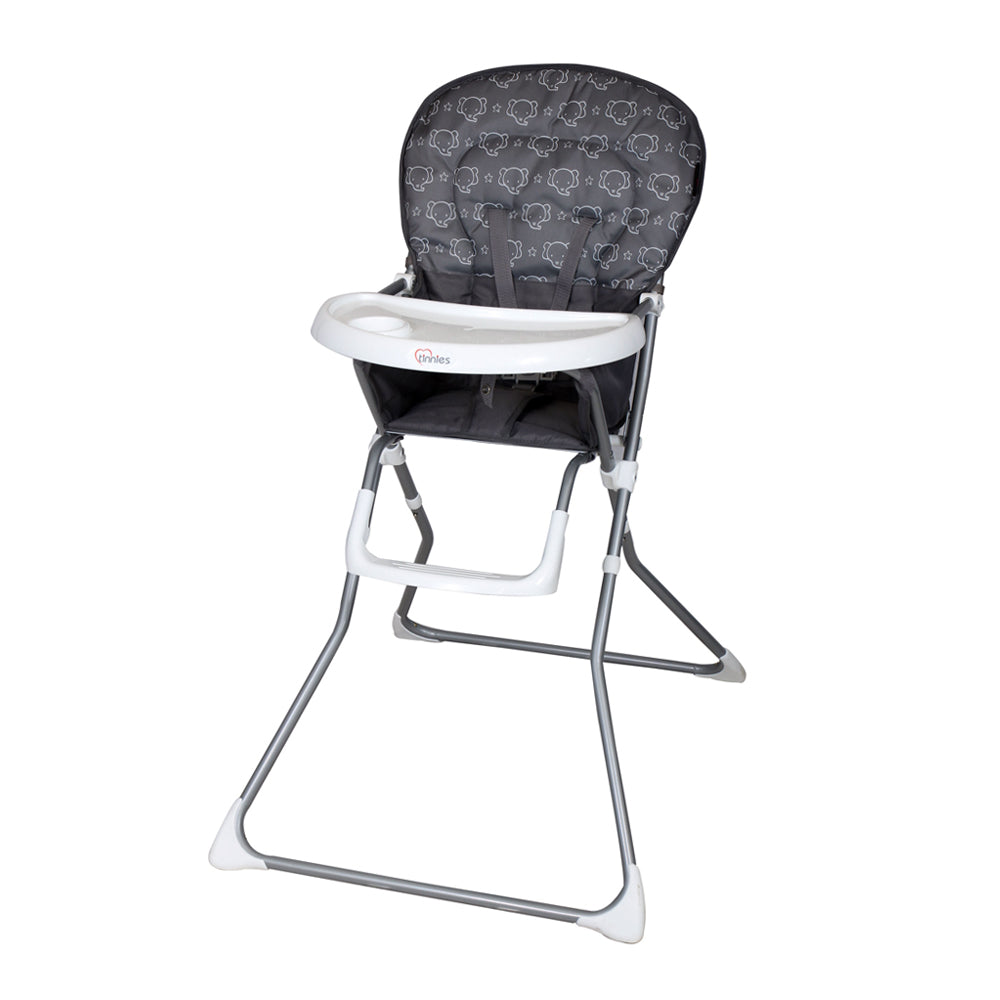 TINNIES BABY HIGH CHAIR-BLACK T026